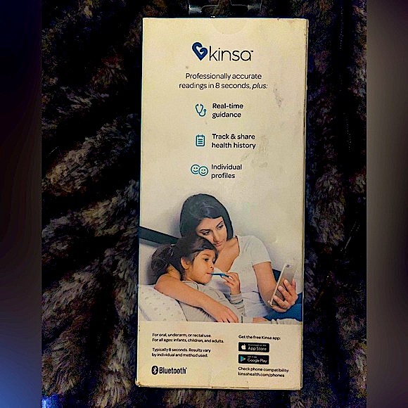 Kinsa Bluetooth thermometer NIB - Picture 2 of 2